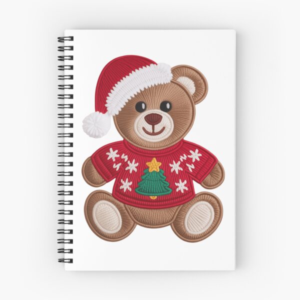 Item preview,  Adorable Knitted Teddy Bear Christmas Sweater T-Shirt designed and sold by ZyxDes.