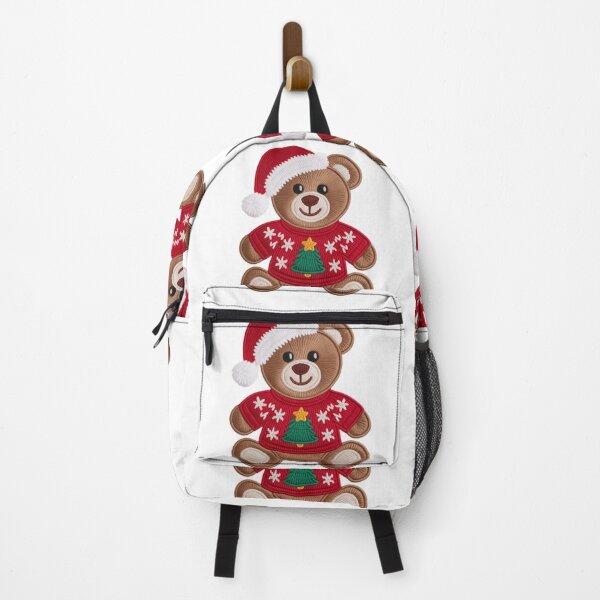 Item preview,  Adorable Knitted Teddy Bear Christmas Sweater T-Shirt designed and sold by ZyxDes.