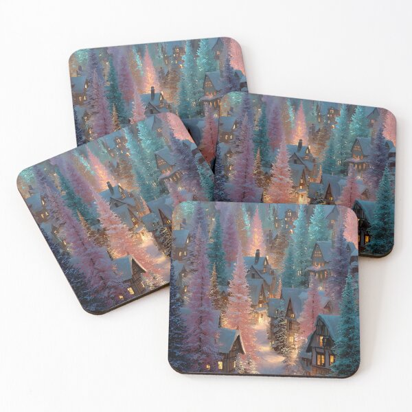 Item preview, Midwinter Glow Village designed and sold by ArgentoArt.
