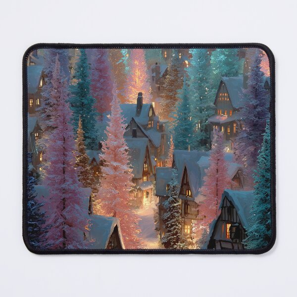 Item preview, Midwinter Glow Village designed and sold by ArgentoArt.