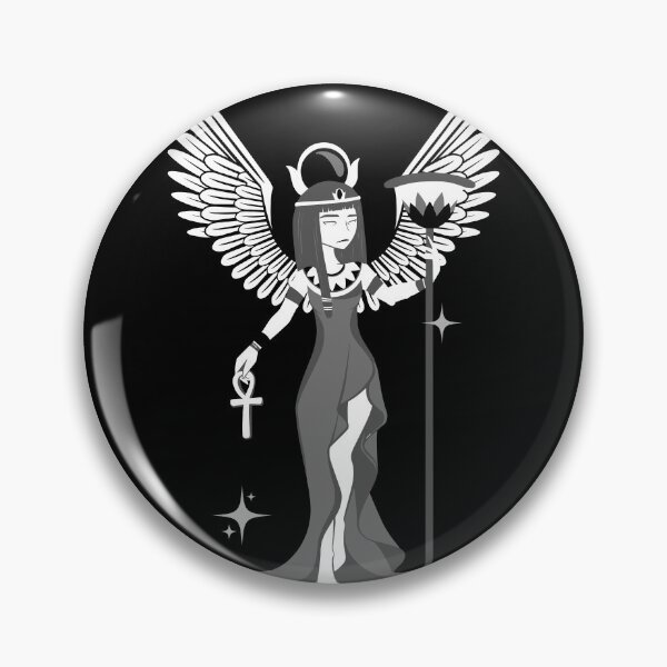 Item preview, Winged Egyptian Deity Vector | Minimalist Esoteric Art designed and sold by ZentroShop.