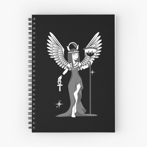 Item preview, Winged Egyptian Deity Vector | Minimalist Esoteric Art designed and sold by ZentroShop.