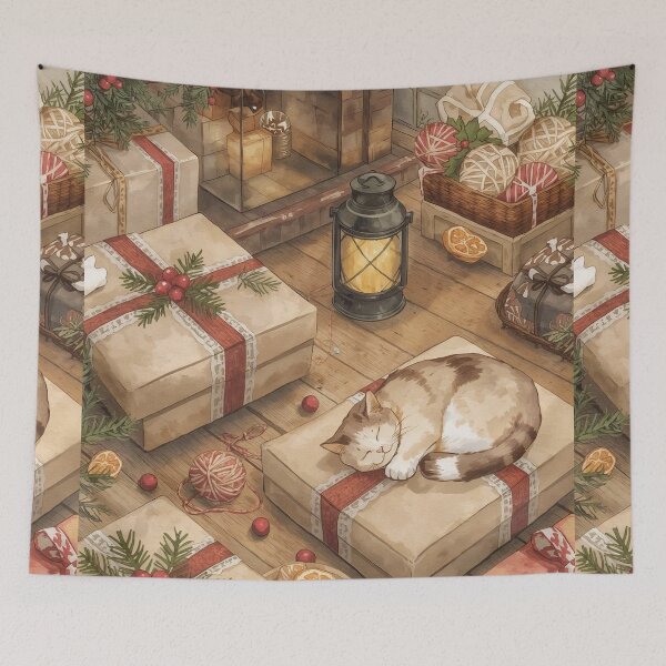 Item preview, Handmade Gifts of Joy – Cottagecore Christmas Illustration designed and sold by Deezyned.
