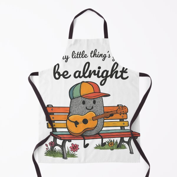 Item preview, "Every Little Thing's Gonna Be Alright" Funny Potato Guitar designed and sold by haitrieuic96.