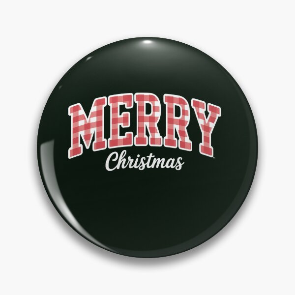 Item preview, MERRY Christmas Buffalo Plaid T-Shirt - Festive Red Gingham Block Letter Holiday Tee designed and sold by ZyxDes.