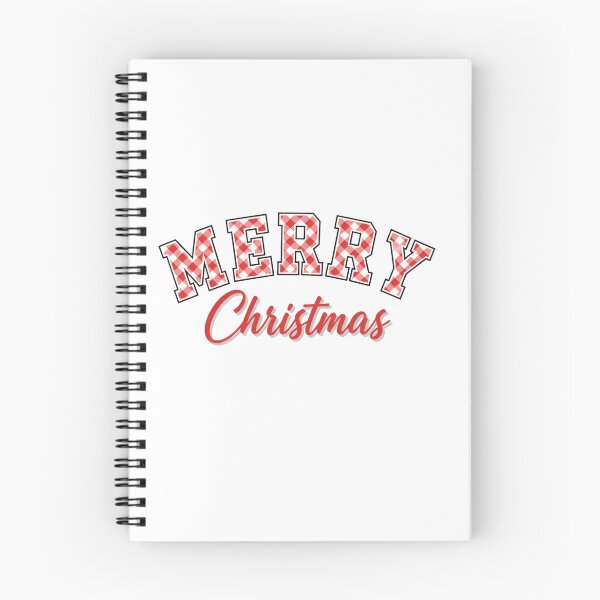 Item preview, MERRY Christmas Buffalo Plaid T-Shirt - Festive Red Gingham Block Letter Holiday Tee designed and sold by ZyxDes.