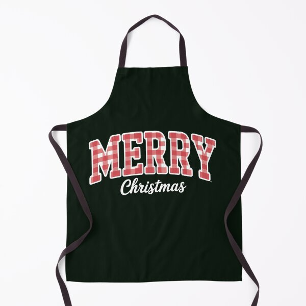 Item preview, MERRY Christmas Buffalo Plaid T-Shirt - Festive Red Gingham Block Letter Holiday Tee designed and sold by ZyxDes.
