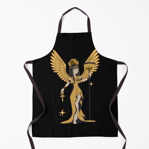 Item preview, Golden Isis Goddess Vector Art | Mystical Egyptian Heritage designed and sold by ZentroShop.