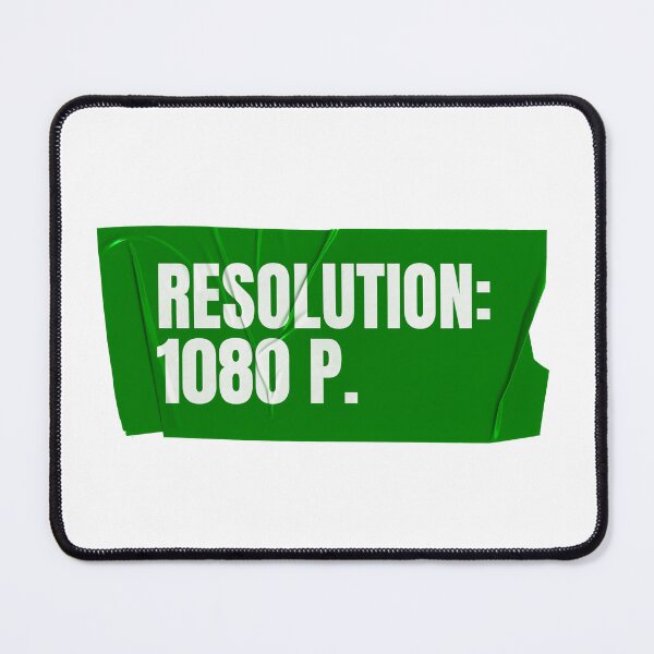 Item preview, My Resolution Is 1080p - Funny New Year Shirt designed and sold by Wow.Monique.