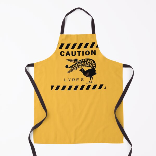 Item preview, Caution Lyres - Lyrebird Sign designed and sold by Corinne Alexa Jackson.