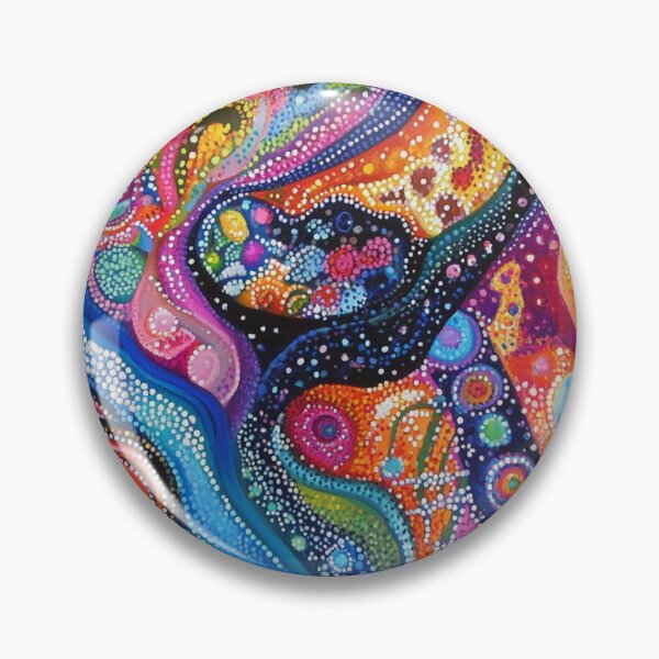 Item preview, Aboriginal Inspired Dot Art - Cultural Heritage designed and sold by GrinGalore.