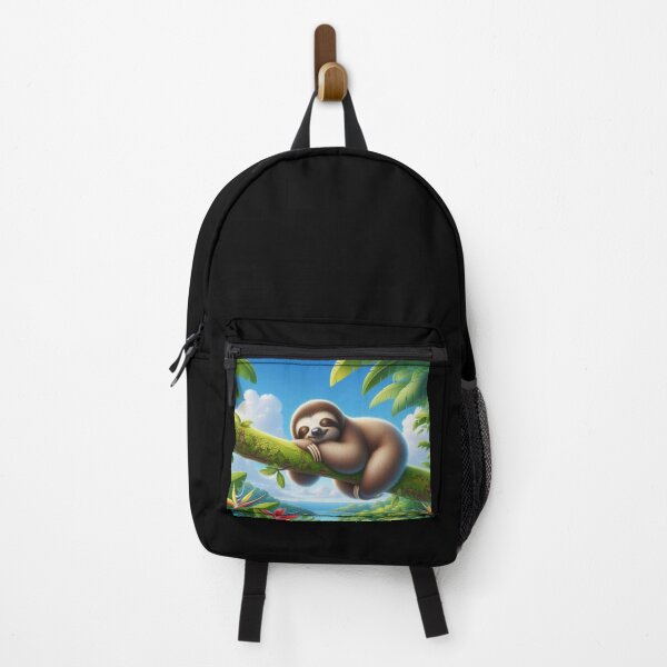 Item preview, Peaceful Jungle Nap – Sloth Art designed and sold by Dogandesighn.