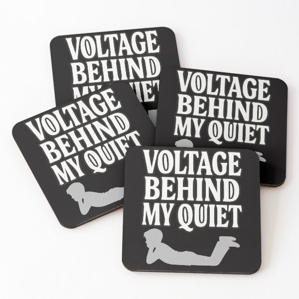 Item preview, Voltage Behind My Quiet – Abstract Emotional Typography designed and sold by Tadeusz1.