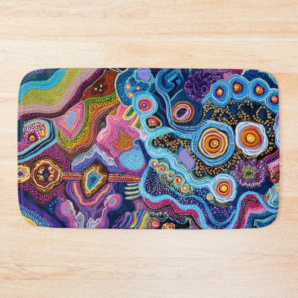 Item preview, Aboriginal Inspired Dot Art - Water Hubs designed and sold by GrinGalore.
