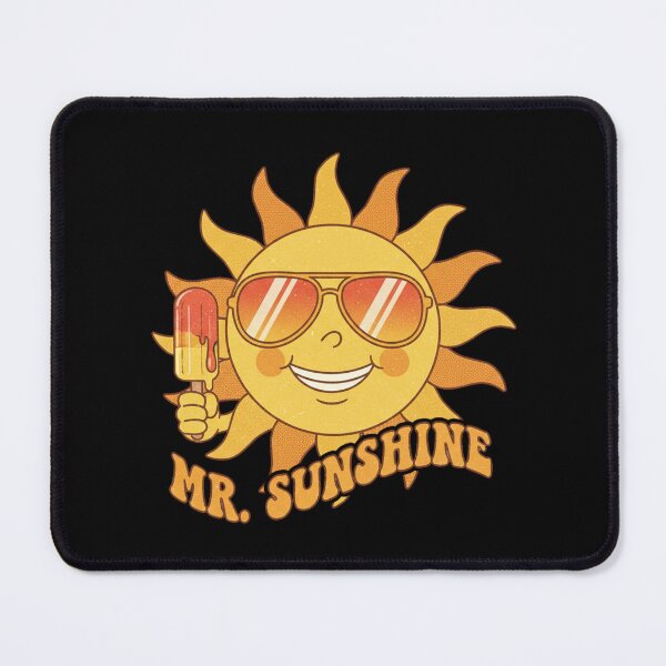 Item preview, Mr. Sunshine Retro Vintage Cartoon Summer Vibes designed and sold by DIRTYSKETCHH.