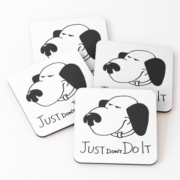 Item preview, animal pet dog cartoon art: just don't do it. designed and sold by jameshowgelpen.
