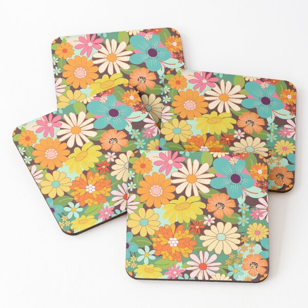 Item preview, Boheme Flower Power Retro designed and sold by retrobliss70s.