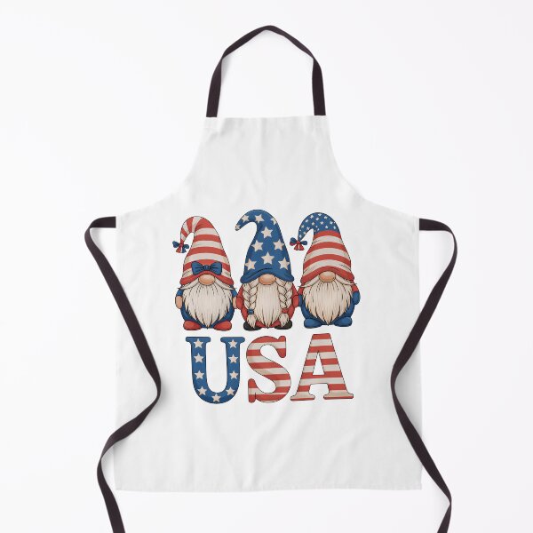 Item preview, USA Patriotic Gnomes T-Shirt - 4th of July, Memorial Day, Flag-Inspired Gnome Trio designed and sold by ZyxDes.