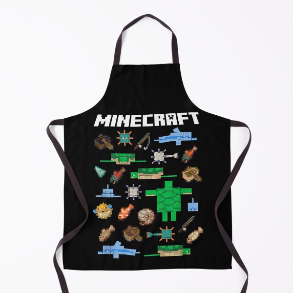 Item preview, Minecraft Aquatic Pixel Creatures Grid Art designed and sold by AmareAlfr.