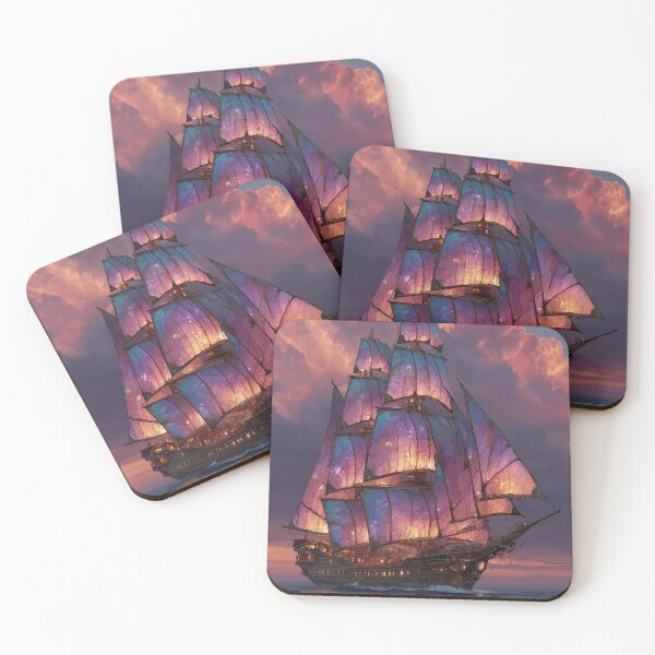 Item preview, Star-Tinged Sails designed and sold by ArgentoArt.