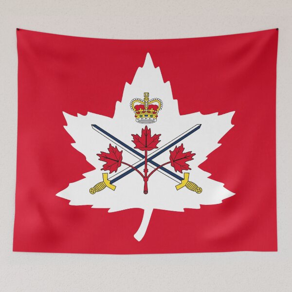 Item preview, Canadian Army flag designed and sold by rheyes.