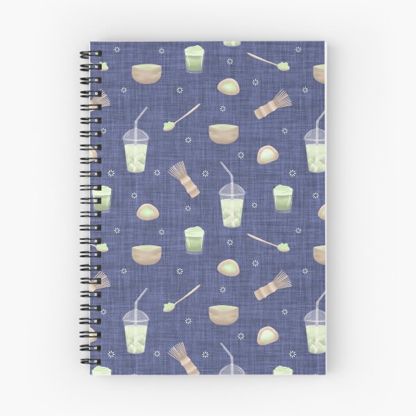 Item preview, Whimsical Matcha Green Tea Ritual with Mochi, Whisk, Cups and Tiny Flowers designed and sold by piptompatternco.