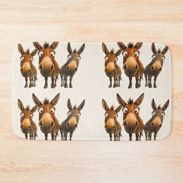 Item preview, Gorgeous Gang of Donkeys ' DoNKeY DaY OuT! ' BY SHiRLeY MacARTHuR designed and sold by Shirley MacArthur Art.