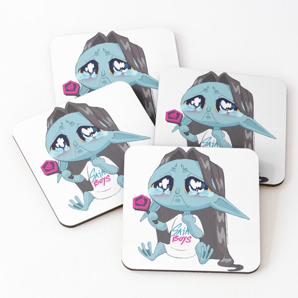 Item preview, Kpop Demon Hunters Halloween Chibi Crying Saja Boys Demon  designed and sold by AmareAlfr.
