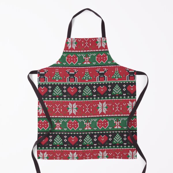 Item preview, Seamless Pixel Art Ugly Christmas Sweater Pattern Throw Blanket & Pillow designed and sold by ZyxDes.