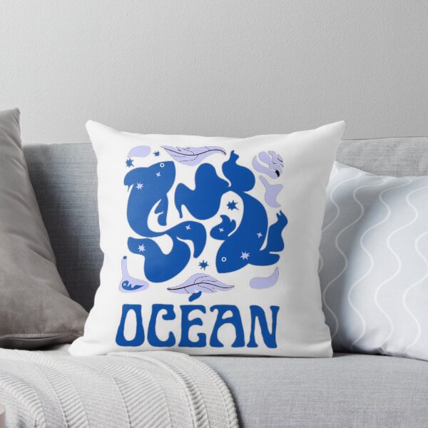Item preview, “Ocean Fish Illustration – Marine Life Artwork” designed and sold by Magounette.