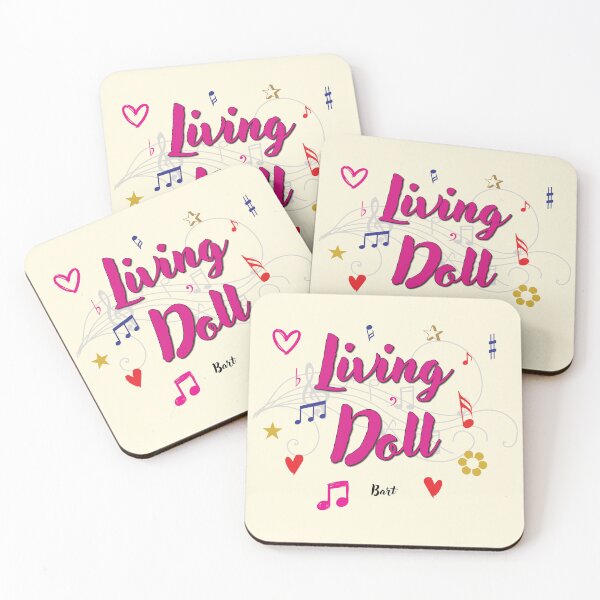 Item preview, Living Doll Popular Song Title designed and sold by CharlottePlaceArt.