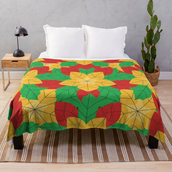 Item preview, Stylized leaves in red, yellow, and green designed and sold by southerndoll67.