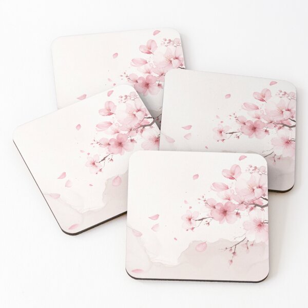 Item preview, Delicate Cherry Blossoms and Falling Petals designed and sold by Artprintmaking.