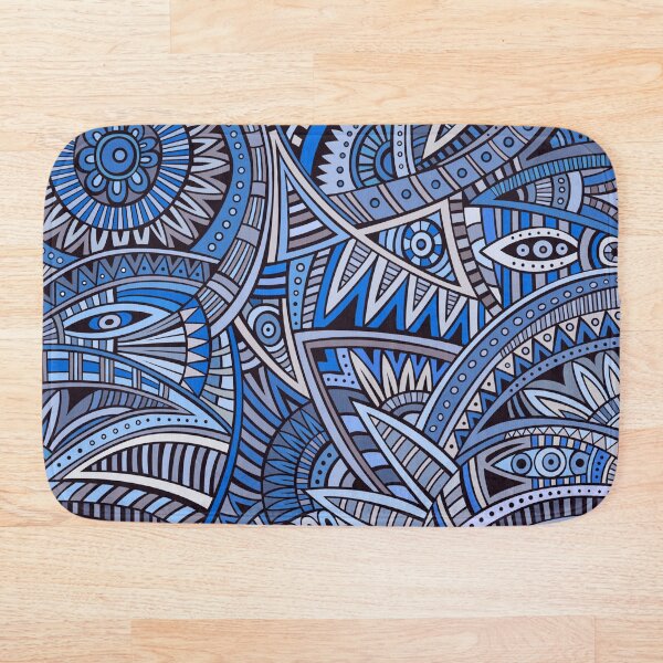 Item preview, Mediterranean blue abstract designed and sold by CaseMastery.