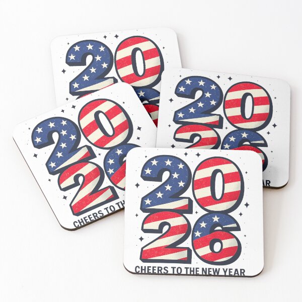 Item preview, Cheers to the New Year - USA designed and sold by WearTheArtx.
