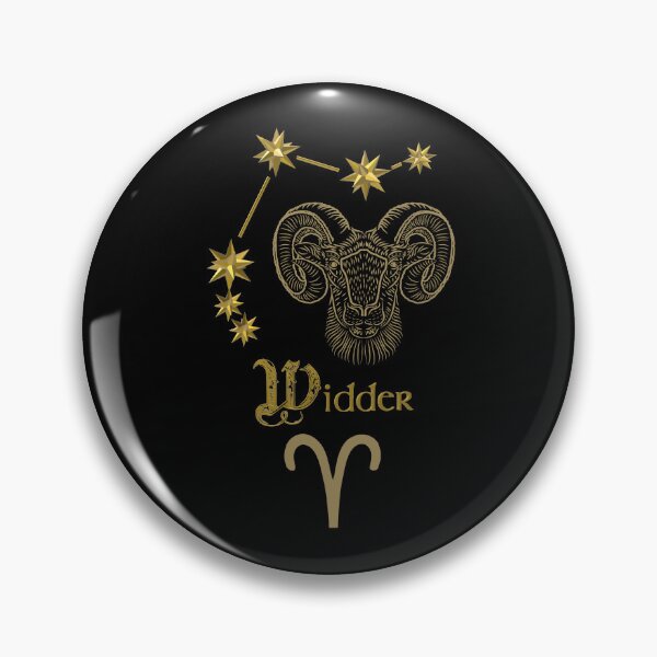 Item preview, Astrological sign Aries - Gold designed and sold by HA-Design-Kunst.