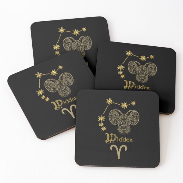Item preview, Astrological sign Aries - Gold designed and sold by HA-Design-Kunst.