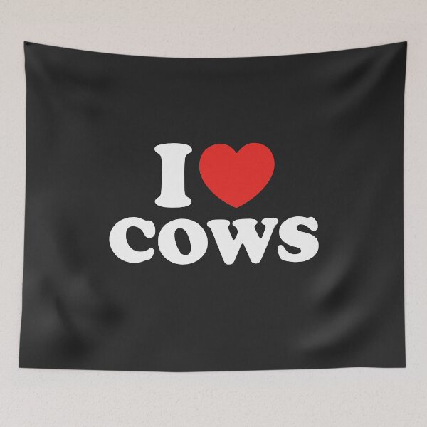 Item preview, I Love Cows designed and sold by shitpostee.