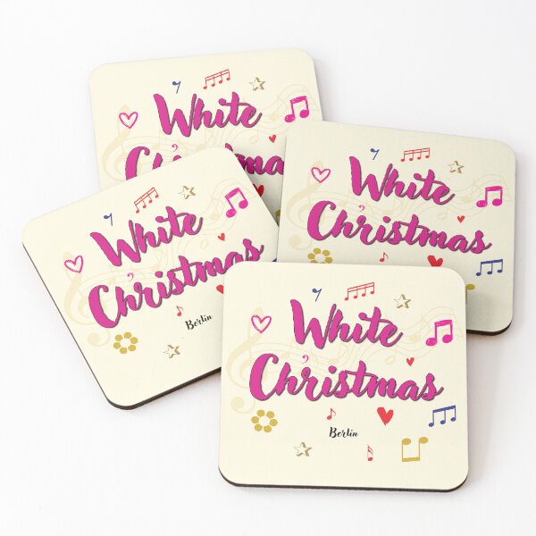 Item preview, White Christmas Popular Song Title designed and sold by CharlottePlaceArt.