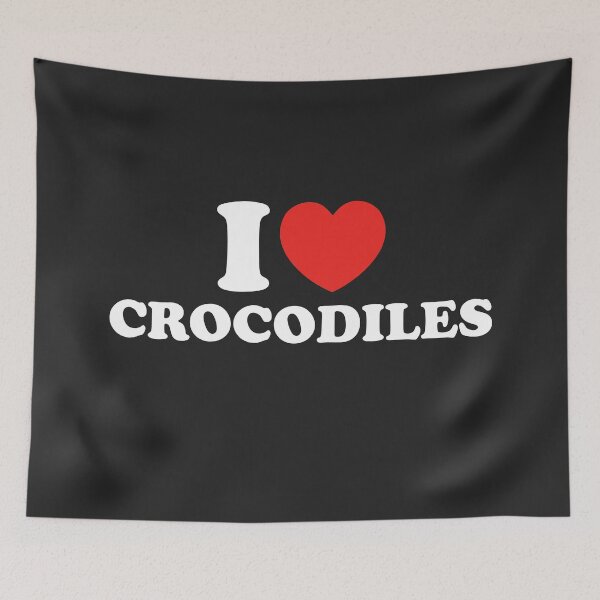Item preview, I Love Crocodiles designed and sold by shitpostee.