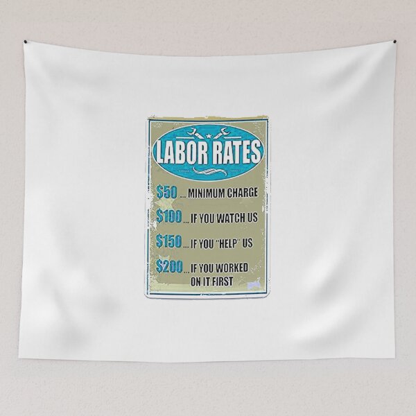 Item preview, Labour rates designed and sold by JohnLowerson.
