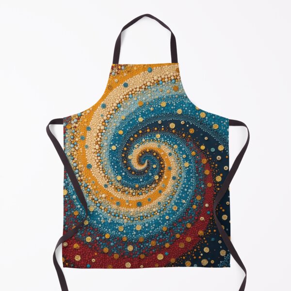 Item preview, Aboriginal Inspired Dot Art - Hot Cold Whirlpool Synergy designed and sold by GrinGalore.