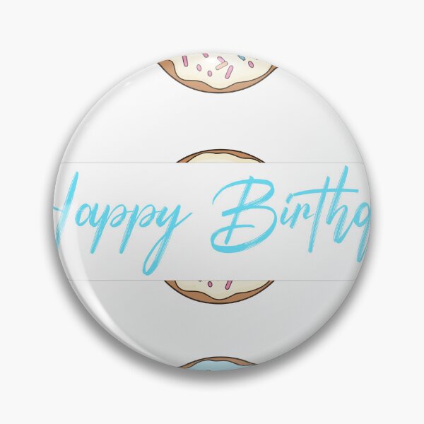 Item preview, Donut Pattern Birthday Invitation designed and sold by MeineLinienwelt.
