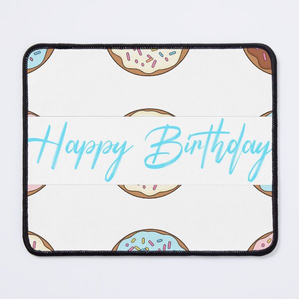 Item preview, Donut Pattern Birthday Invitation designed and sold by MeineLinienwelt.