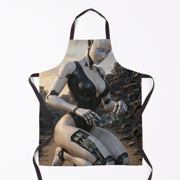 Item preview, Android repairing herself recycle designed and sold by CathryneDelamort.