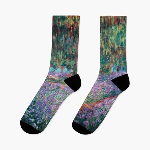 Item preview, Blooming Iris in Monet's garden designed and sold by SharonTheFirst.