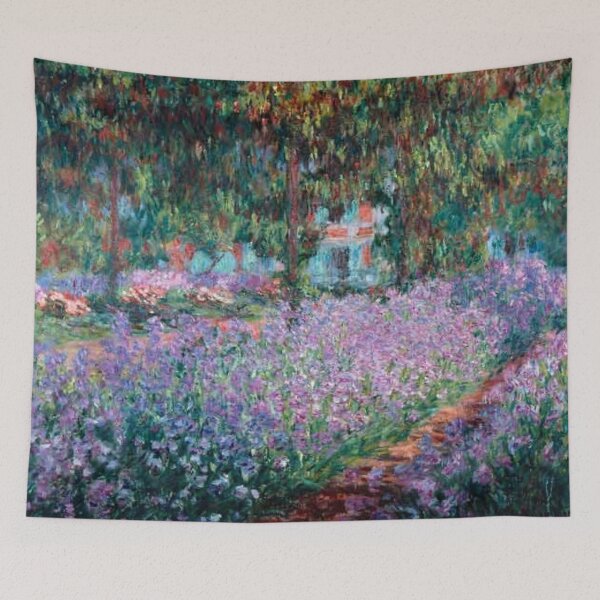 Item preview, Blooming Iris in Monet's garden designed and sold by SharonTheFirst.