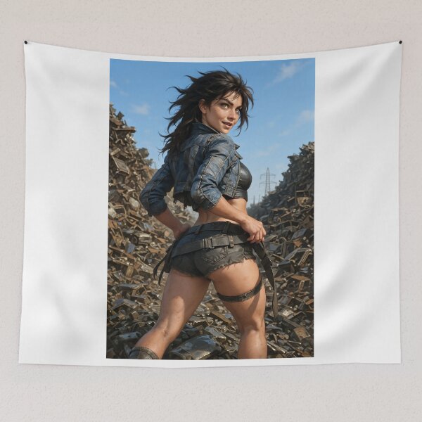 Item preview, Wild brunette booty recycle   designed and sold by CathryneDelamort.