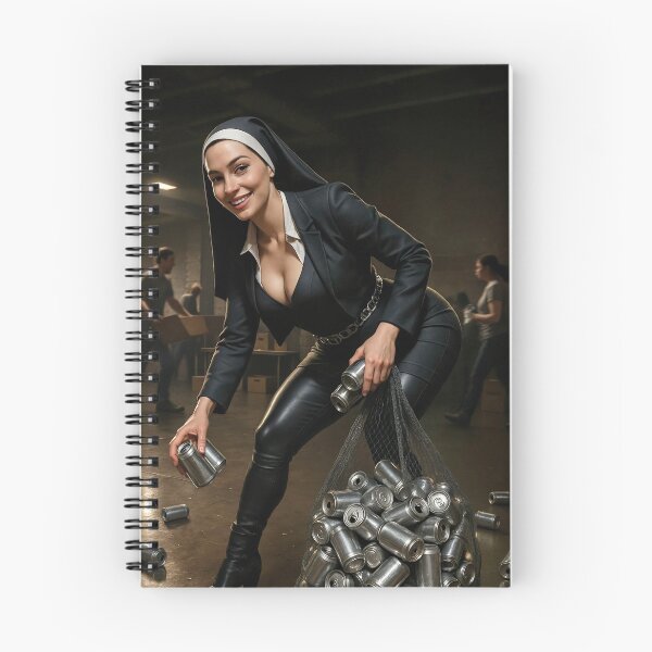 Item preview, Nun cleavage recycle   designed and sold by CathryneDelamort.