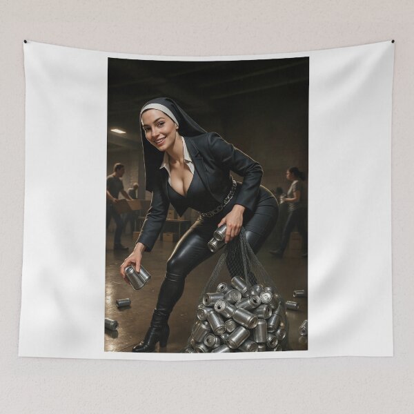 Item preview, Nun cleavage recycle   designed and sold by CathryneDelamort.